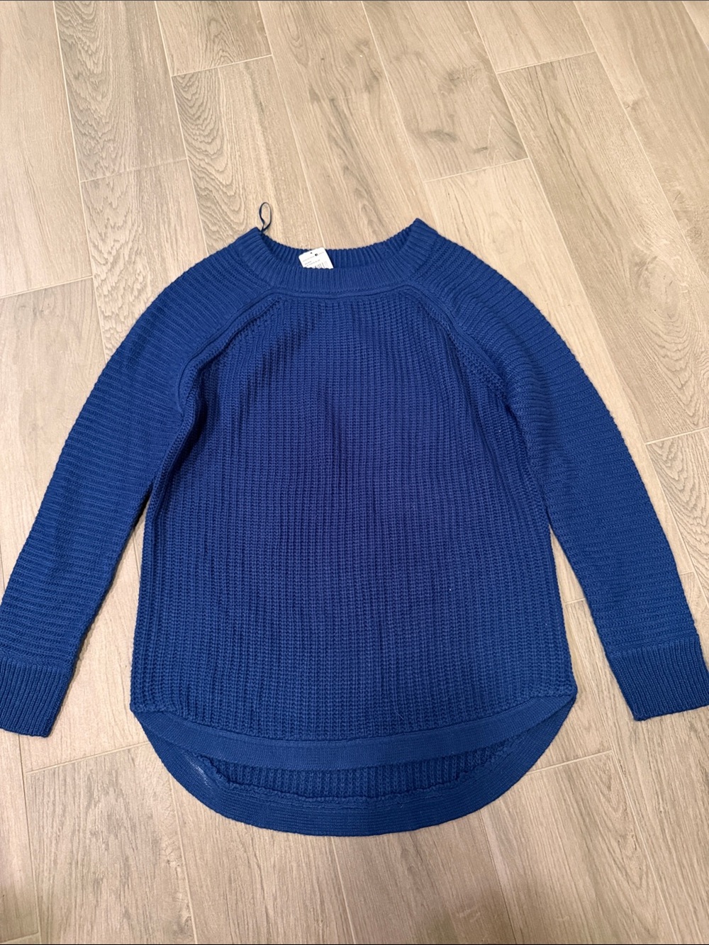 NWT RDI Blue Women's Knit Sweater - Cozy Crewneck Size S